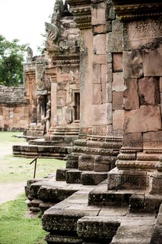 Wat Khao Phanom Rung Castle History Landmark of Buriram Province, Thailand
