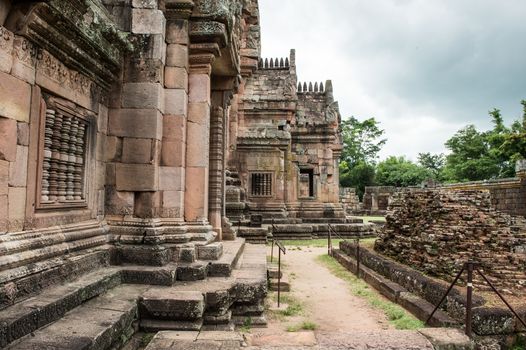 Wat Khao Phanom Rung Castle History Landmark of Buriram Province, Thailand