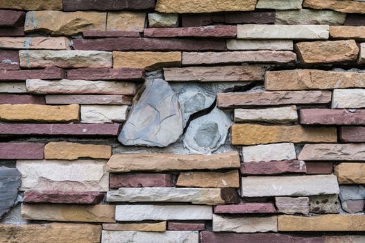 pattern of stone wall background