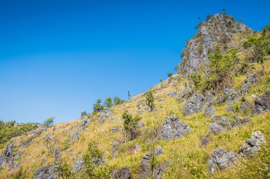 Mountain of Doi Luang Chiang Dao natural park Landscape, Chiang Mai, Thailand.