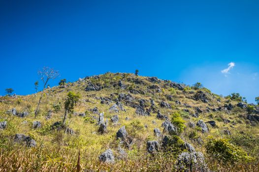 Doi Luang Chiang Dao Mountain Landscape, Chiang Mai, Thailand.