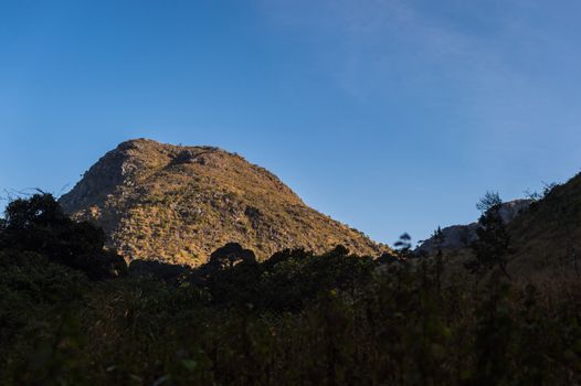 Doi Luang Chiang Dao Mountain Landscape, Chiang Mai, Thailand.