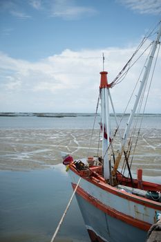 fishing boat station,rayong province, Thailand.