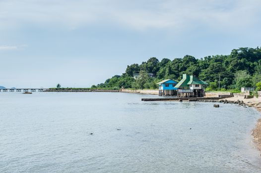 Sea and home stay landscape