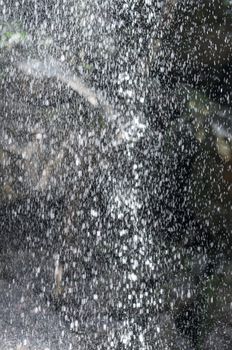Closeup of water drop
