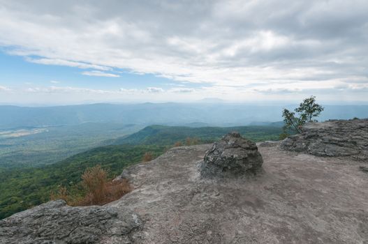 Landscape of Phu Kradueng National Park