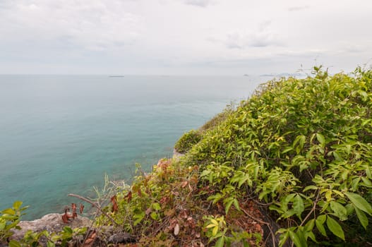 Ocean Landscape of Laem Sing hill scenic point