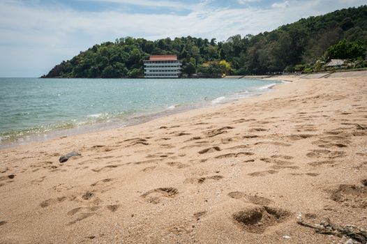 Landscape of beach or seashore