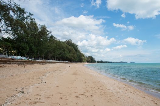 Landscape of beach or seashore