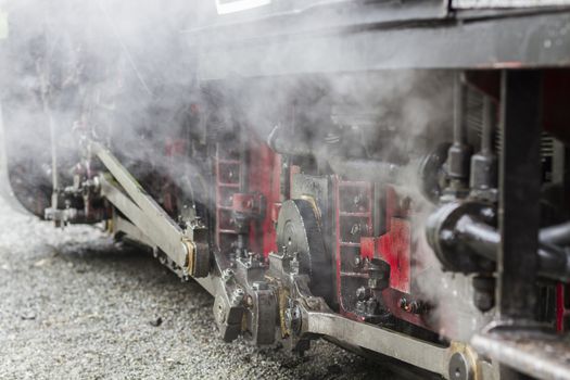 Old Working Steam Locomotve Mechanical Details