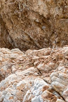 Pattern background of stone on the beach