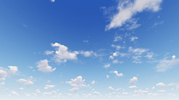 Cloudy blue sky abstract background, blue sky background with tiny clouds, 3d rendering

