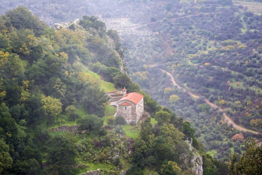 Old monastery in mountains - Arcadia, Greece