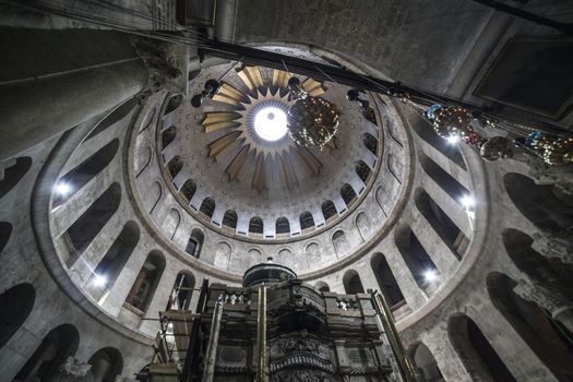 The tomb of Jesus inside the Holy Sepulchre Basilica