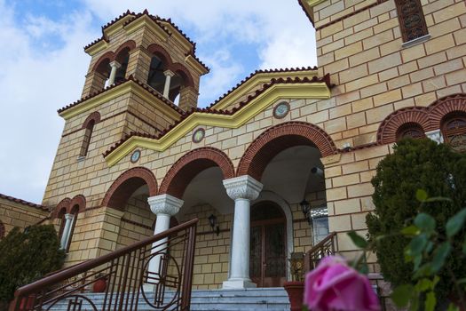 Christian orthodox monastery of the Virgin Mary in Malevi, Peloponnese, Greece. It is one of the most important monasteries in the Kynouria province.