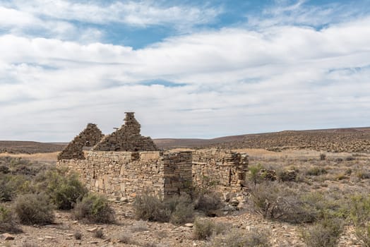 A ruin near Middelpos in the Northern Cape Province of South Africa
