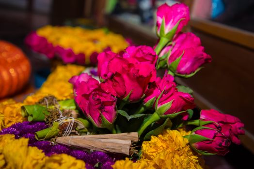 Flowers for weddings in Thailand. custom, tradition.