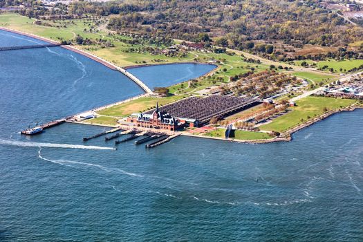 Central Railroad of New Jersey Terminal and Liberty state park