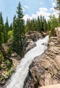 Alberta Falls in Rocky Mountain National Park, Colorado