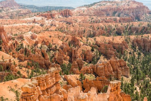 View of Bryce Amphitheater from Sunrise Point of Bryce Canyon National Park, Utah