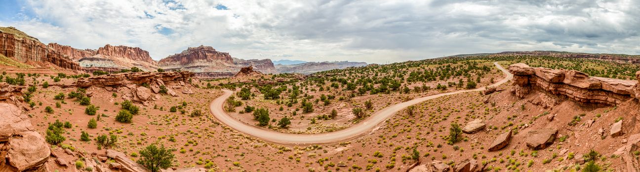 Panorama Point in Capital Reef National Park, Utah