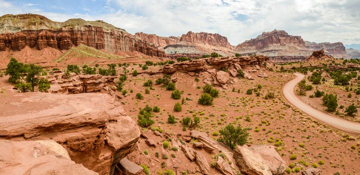 Panorama Point in Capital Reef National Park, Utah