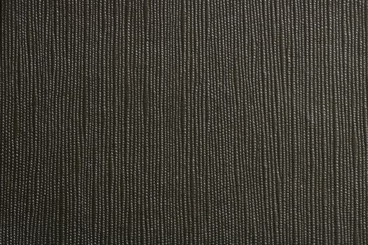 Texture of striped black canvas sheet, abstract pattern background