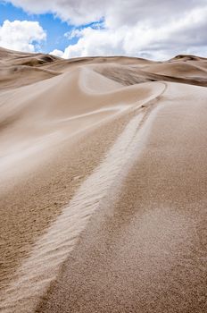 Eureka Valley Sand Dunes in Death Valley National Park, California