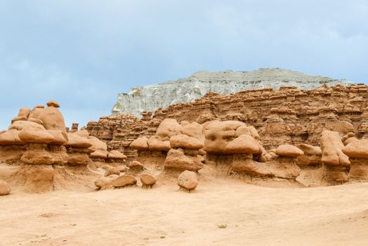 Hoodoos in Goblin Valley State Park, Utah