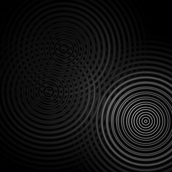 White sound digital, abstract background