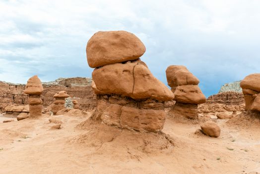 Hoodoos in Goblin Valley State Park, Utah