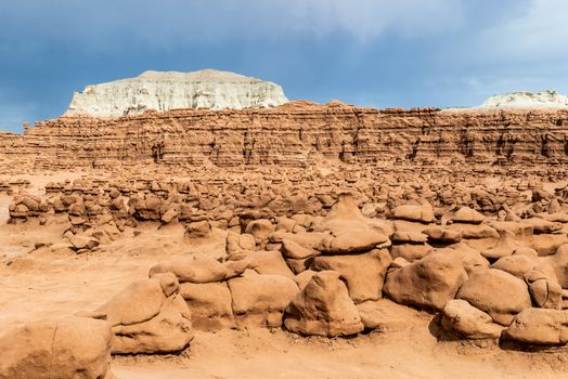 Hoodoos in Goblin Valley State Park, Utah