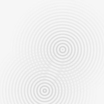 Sound waves oscillating white light, circle spin abstract background