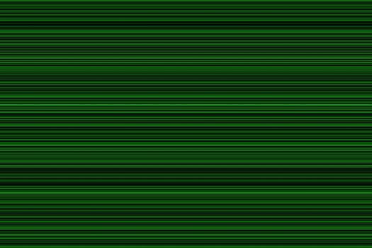 Green digital sound wave horizontal pattern or speed lines, abstract background