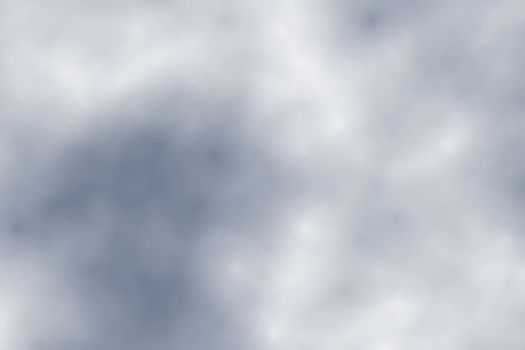 Gray sky with clouds in the evening, abstract background