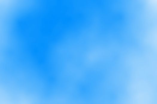 Blurred blue sky with clouds, abstract  background