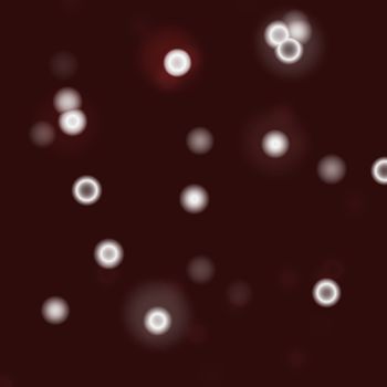 Abstract bokeh dark brown light effect background