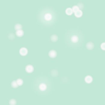 Abstract bokeh green light effect, soft background