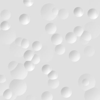 Abstract gray bubble or circle pattern, soft background