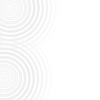 Abstract sound waves effect gray color on white background