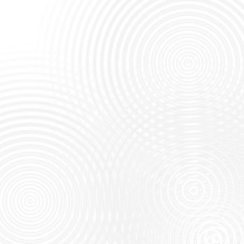 Abstract sound waves oscillating white light, circle spin soft background