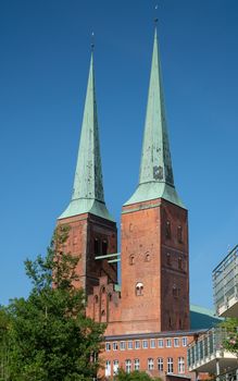 Cathedral of the Hanseatic City of Lübeck, Germany, Europe