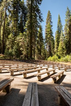 Amplitheater in Dorst Creek campground in Sequoia National Park, California