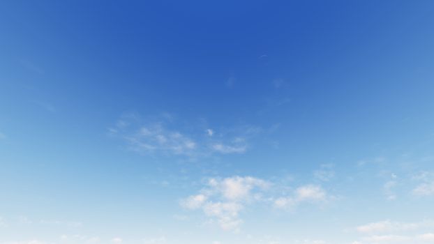 Cloudy blue sky abstract background, blue sky background with tiny clouds, 3d rendering

