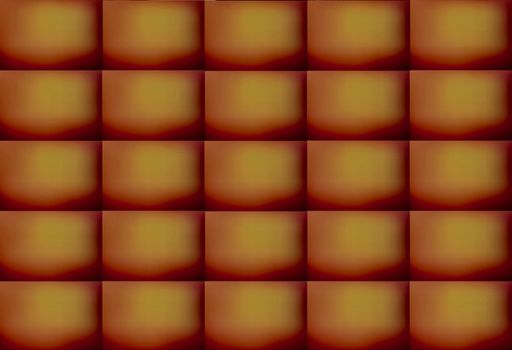 Brown and Yellow Colored Abstract Rectangular Pattern Background, Illustration. Can be used for Decoration