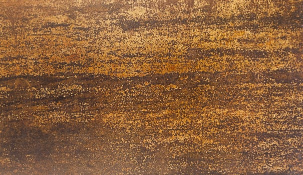 Old rusty texture on a metal plate abstract closeup