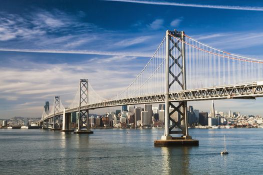 San Francisco Panorama with Bay bridge