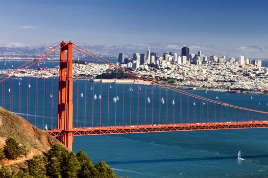 San Francisco Panorama from San Francisco Bay