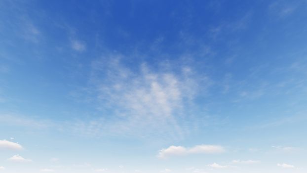 Cloudy blue sky abstract background, blue sky background with tiny clouds, 3d rendering

