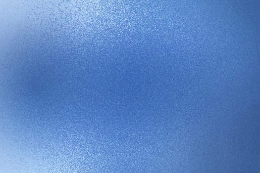 Texture of rough light blue steel plate, abstract background
